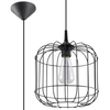 Sollux Lighting Lampa wisząca CELTA czarna SL.0296