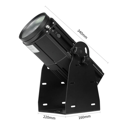 Reflektor LOGO 150W Greenie Line Track LOGLT150W do wyznaczania linii na magazynach