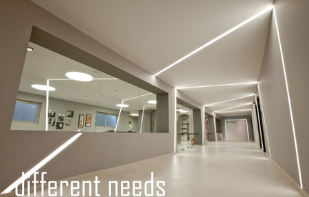 Oprawa liniowa LED Greenie Linea podwieszana - narożnik horyzontalny 20W biała obudowa NW