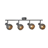 Spot Italux SPL-3480-4-GR-GD Szary, złoty