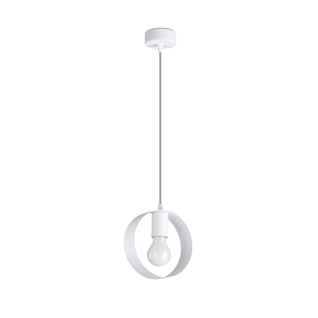 Sollux Lighting Lampa wisząca TITRAN 1 biała SL.1137
