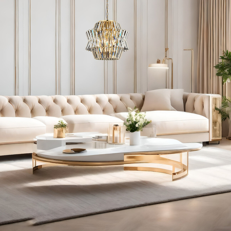 Milagro Żyrandol CROWN GOLD 12xE14 ML0401 ZŁOTY