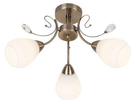 Lampa sufitowa Rabalux Susan 7043 brąz