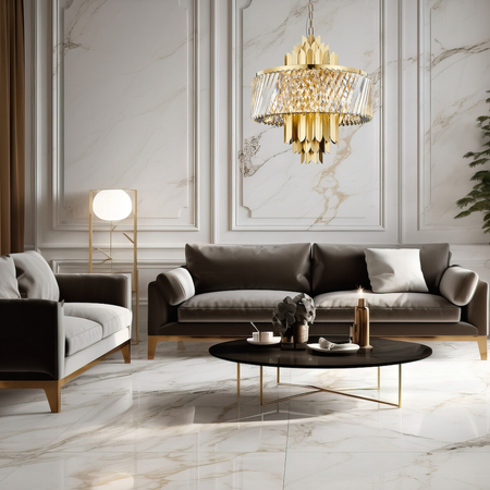 Milagro Żyrandol MARGOT GOLD 9xE14 ML0409 ZŁOTY