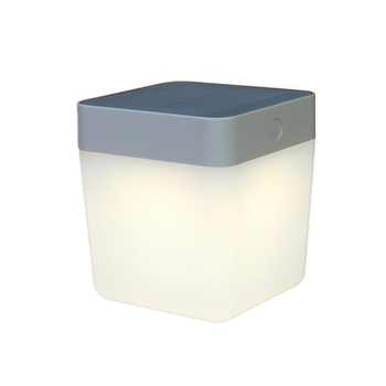 Lampa zewnętrzna Lutec TABLE CUBE 6908001337 szary