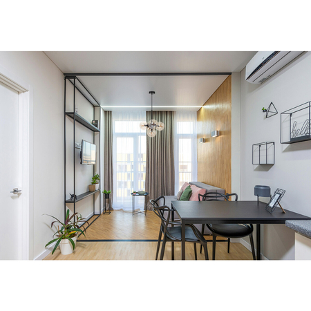 Lampa wisząca Kaja LOGAN K-5368 czarny, bursztynowy