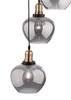 Lampa wisząca Luces Exclusivas CALDAS LE41928 czarny