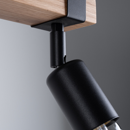 Sollux Lighting Plafon ZUCA 2 czarny SL.1296