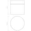 Lampa sufitowa Astro Sabina 1292001 Polerowany Chrom