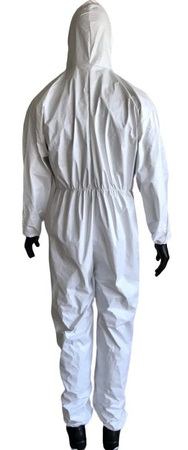 Kombinezon ochronny - Kategoria III - Typ 5 + 6 - JN2020 Coverall XL - EN 14126 - EN 1149-5:2018 - EN 13034:2005 + A1:2009 - EN ISO 13982-1:2004/A1:2010 - EN 340:2003 - EN ISO 13688:2013