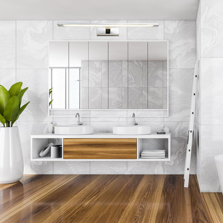 Kinkiet Isla duży 1xLED chrom IP44 GS-LWB-20W CH CCT