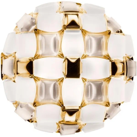 Lampa sufitowa Slamp MIDA - WHITE/GOLD M MIDCM00GLD00000NMTEU biały/złoty