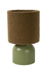 Lampa stołowa Lucide WOOLLY 10516/01/33 zielony