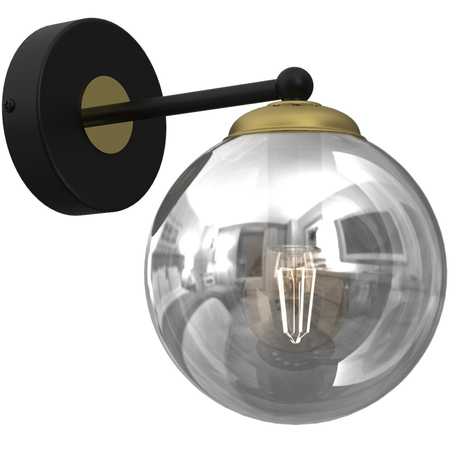 Milagro Kinkiet REFLEX 1xE14 MLP8412 CZARNY