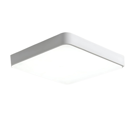 Plafon LED kwadratowy Abigali 400x400x50mm 24W ściemnialny, pilot