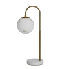 By Rydens Lampa stołowa Bellagio H60 cm mosiądz/biały 4024620-5000