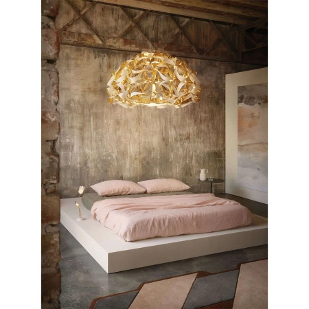 Lampa wisząca Slamp QUANTICA - GOLD 75 QUASL00GLD01T00000EU złoty