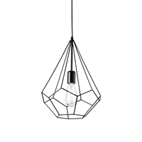 Lampa wisząca Ideal Lux 148175 Ampolla-3 SP1 Nero