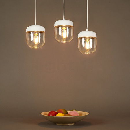 Lampa wisząca Umage 2105 Acorn White Polished Brass