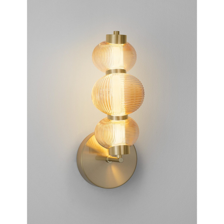 Kinkiet Luces Exclusivas TANVERA LE45205 złoty i odcienie złota