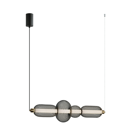 Lampa wisząca Italux Marco PND-84283-4-BK czarny