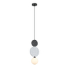 Lampa wisząca Italux PND-59779B-1M-MLTI Czarny, szary, czerwony