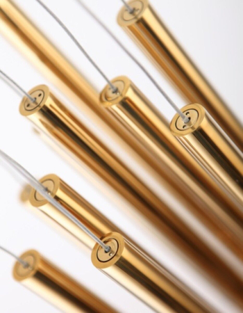 Lampa wisząca Maxlight P0242D złoty