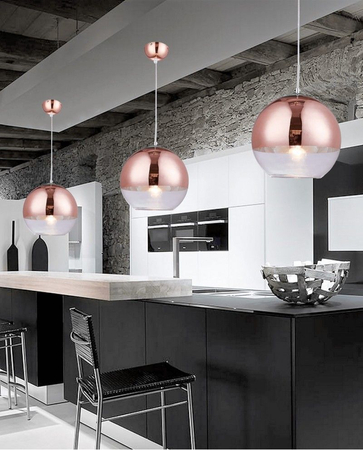 Lampa wisząca Lumina Deco LDP 1029-300 (R. GD) Veroni D30