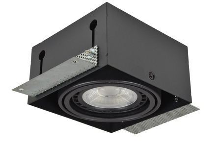 Oprawa wpuszczana NOVA GIPS BLACK/BLACK Azzardo AZ2872 czarny