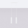 Sollux Lighting Lampa wisząca KARBON 2 biały SL.1536