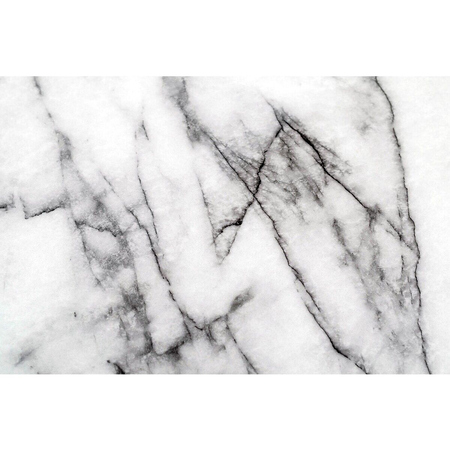 Stół GLAM MARBLE 110 - MDF, złota podstawa