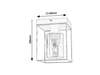 Lampa sufitowa Rabalux Chadwick 71031 czarny