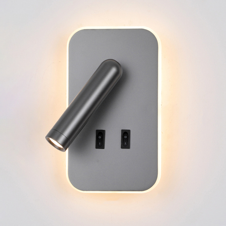 Kinkiet Italux WL-83957-1-GR Szary