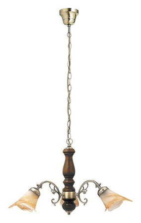 Żyrandol Rabalux Rustic 3 7093 brąz