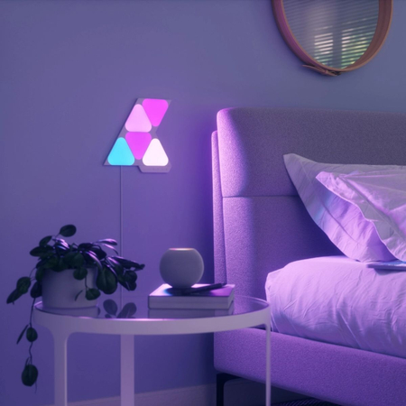 Nanoleaf ISMNLSTM5 Nanoleaf Shapes Mini Triangles Starter Kit - panele świetlne (5 paneli świetlnych)