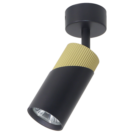 Milagro NEO BLACK GOLD SPOT 1xGU10 ML0280 CZARNY + ZŁOTY
