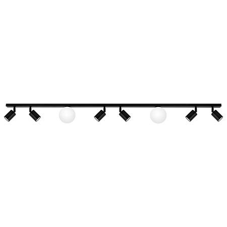 Lampa sufitowa Kaja SWING K-5494 czarny, biały