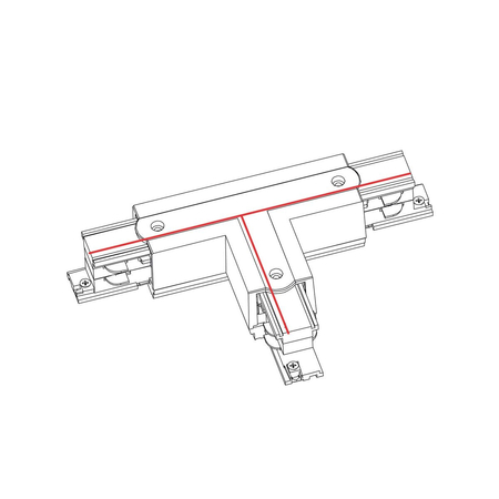 CTLS POWER T CONNECTOR, RIGHT 1 (T-R1) Nowodvorski 8241 biały