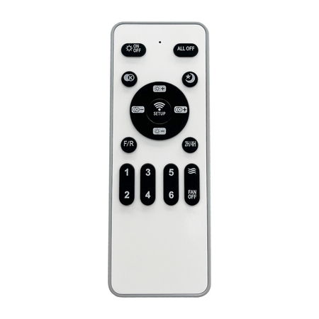 Milagro Lampowentylator ZEPHYR WHITE 48W LED+ PILOT ML1516 BIAŁY