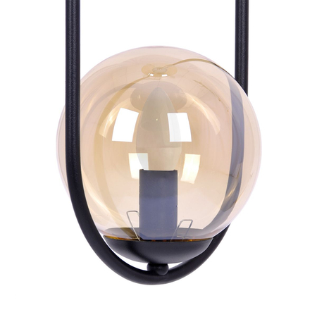 Lampa wisząca VENTA Kaja K-5120 bursztynowy