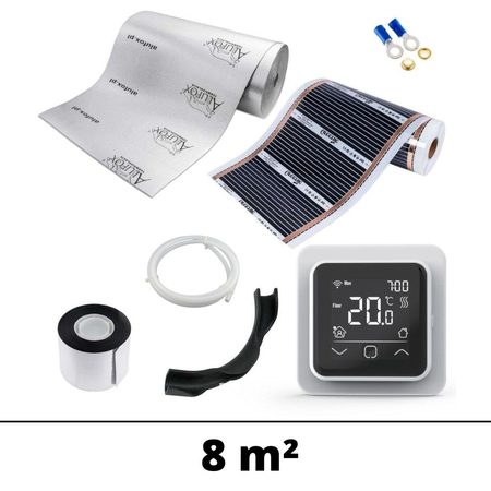 Zestaw ogrzewania podłogowego Greenie GH220-TVT40-Z8 Heat TVT 40 WI-FI220W 8 m2