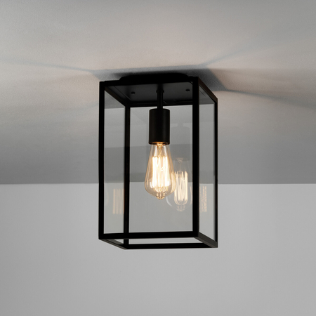 Lampa zewnętrzna Astro Homefield Ceiling 1095021 Czarny z Teksturą