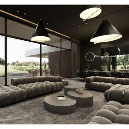 Lampa wisząca PONTE 670 3000K Dohar 5047 czarny