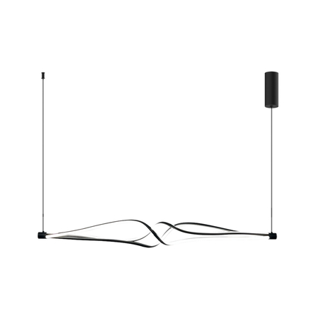 Milagro Lampa wisząca TWISTER 56W LED ML1189 CZARNY
