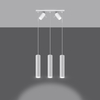 Sollux Lighting Lampa wisząca RING 3 biały SL.1098