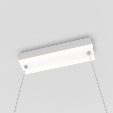 Lampa wisząca Mirror duża 1xLED biała LP-999/1P L WH