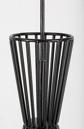 Lampa wisząca Rabalux Leandros 72005 czarny matowy