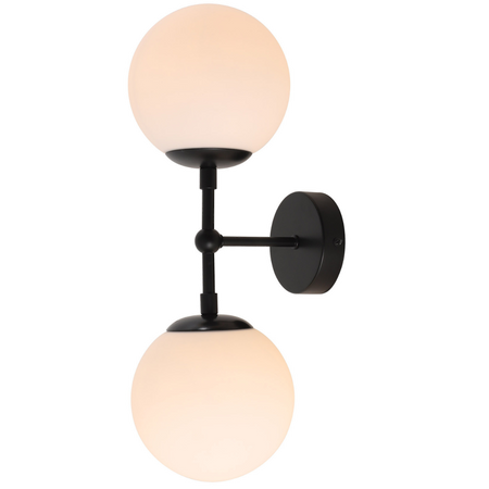 Kinkiet Dorado 2xE14 czarny LP-002/2W BK