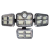 Eko-Light Naświetlacz Solarny Flexi Poczwórny EKO9153 SREBRNY