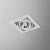Lampa wpuszczana AQForm Squares 70 x 1 LED Recessed Biały Struktura